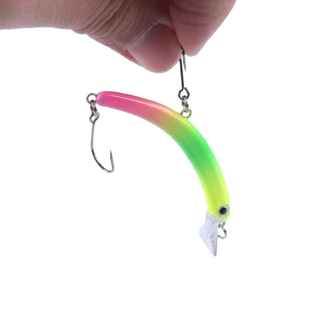 8-Piece Mini Crankbait Fishing Lure Kit for Bass, Trout & Pike