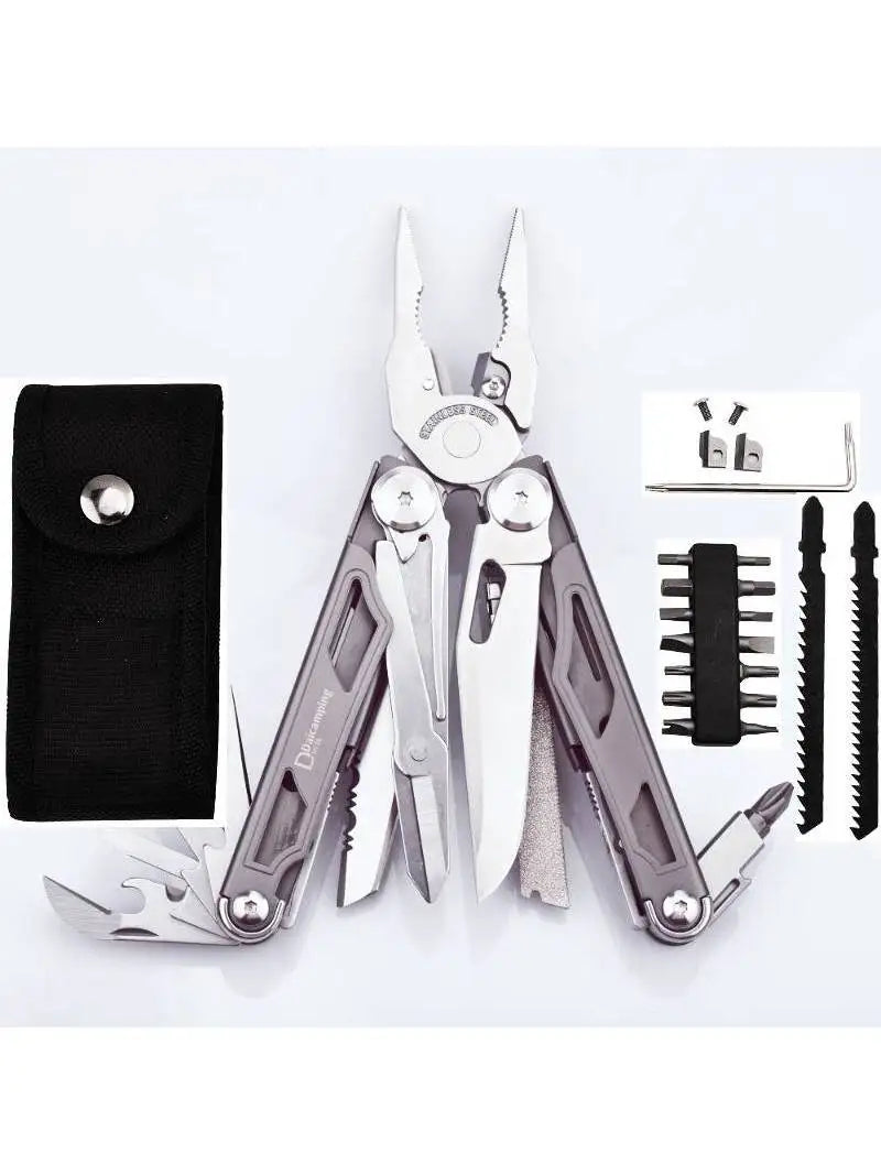 Daicamping DL30 Multitools Clamp Folding Knives Scissor Cutters Survival Gear