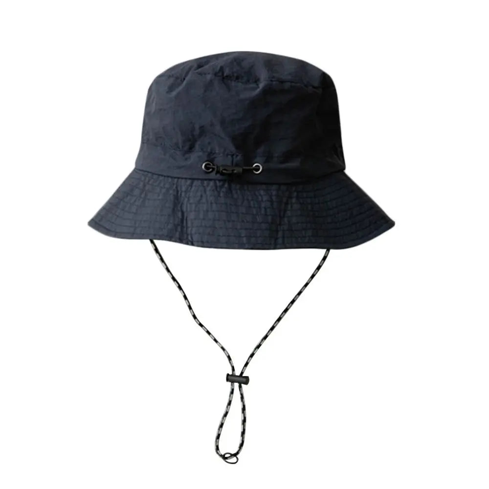 Summer Sun Protection Waterproof Bucket Hat Camping Hiking Cap With Storage Bag