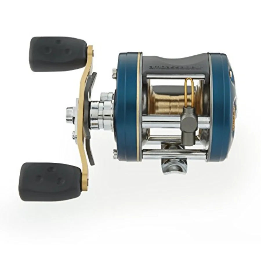 Ambassadeur C4 Baitcast Round Fishing Reel for HeavyDuty Fishing Smooth Casting Performance