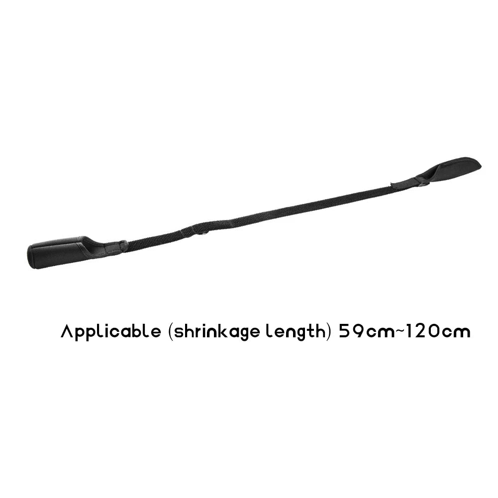 Splash-resistant Fishing Rod Holder Strap Shockproof Fishing Rod Strapping Wrap Wear-resistant Adjustable Outdoor Fish Tool