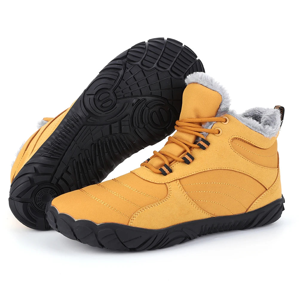Winter Plush Boots Non Slip Outdoor Waterproof for Men Women