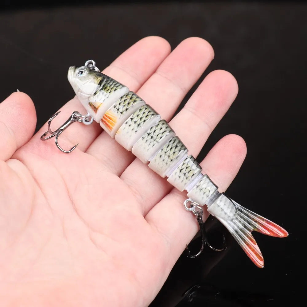 15-Pack 5.1-Inch Multi-Jointed Hard Swimbaits (0.67 oz)