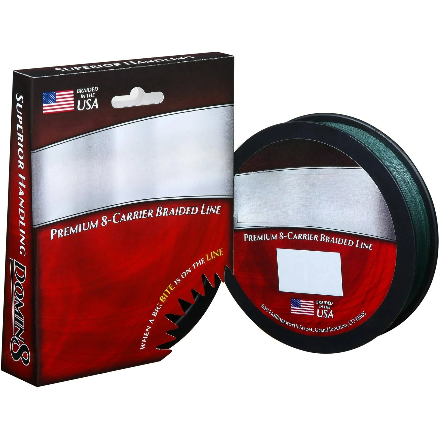 Braided Fishing Line - 125 Yards - Green - 10lb Test