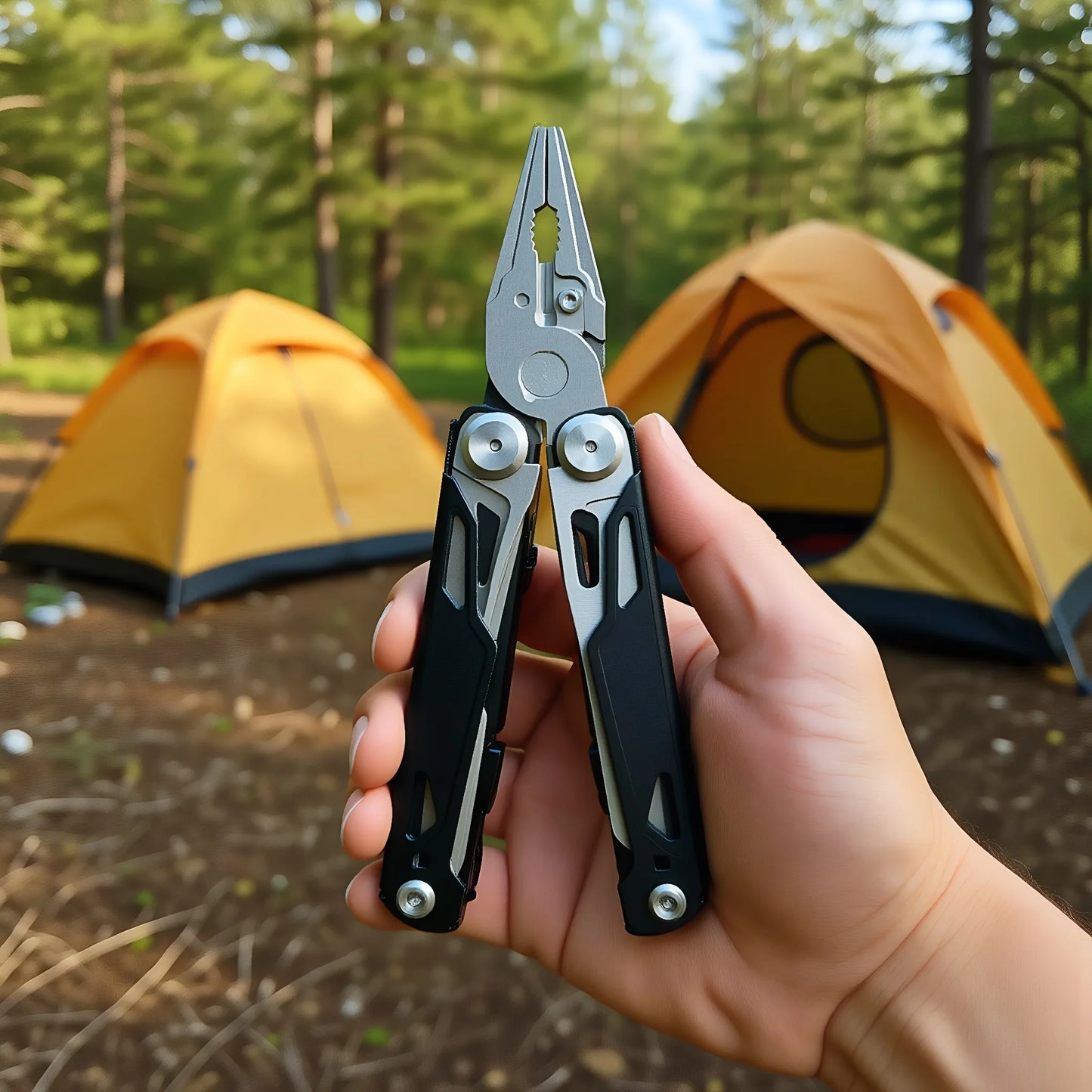 27 in 1 Multitool Pliers - Stainless Steel Survival Tool