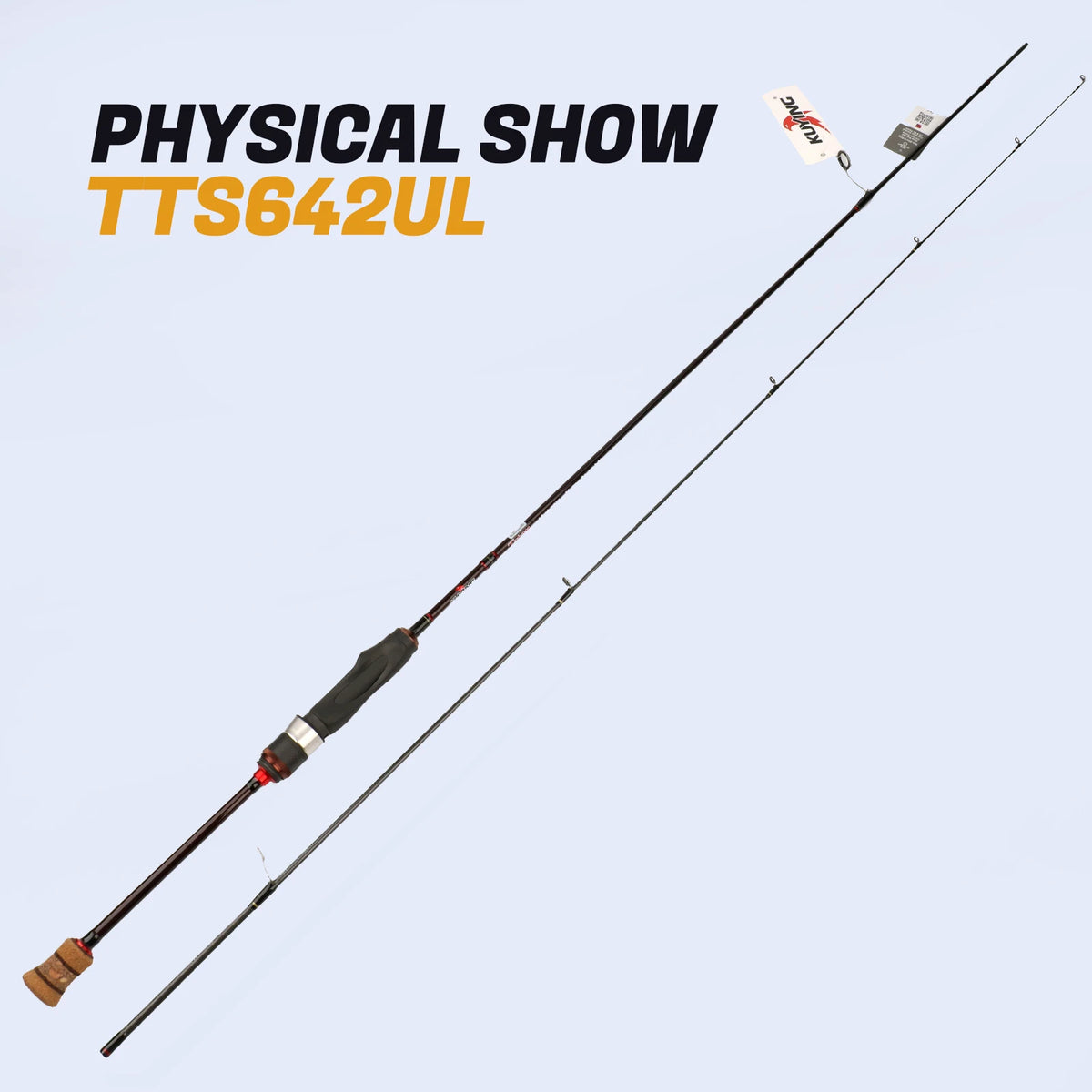 KUYING Teton Carbon Fiber Casting & Spinning Fishing Rod