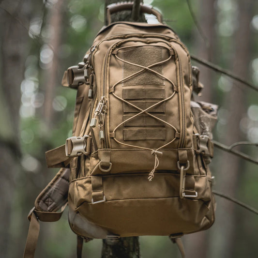 LQARMY 65L Outdoor Tactical Backpack Hiking Bag Large Capacity Camping Rucksack