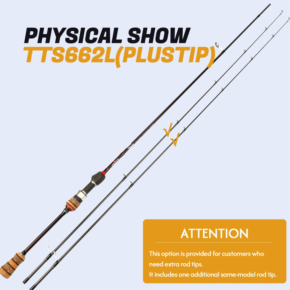 KUYING Teton Carbon Fiber Casting & Spinning Fishing Rod