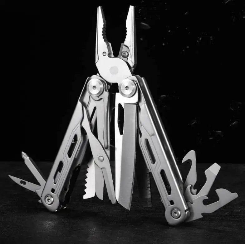 Daicamping DL10 Pocket Multi Folding Knife Plier Multi-purpose Clamp Outdoor EDC Multitools Survival Gear Clip Hand Tool Sets