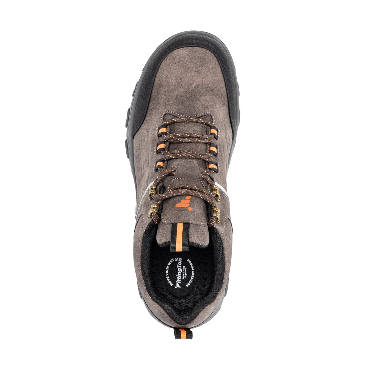 Fittington Men's Hiking Shoes Outdoor Mountaineering Cushioning Non-Slip Lightweight Strong Grip Casual Sneakers