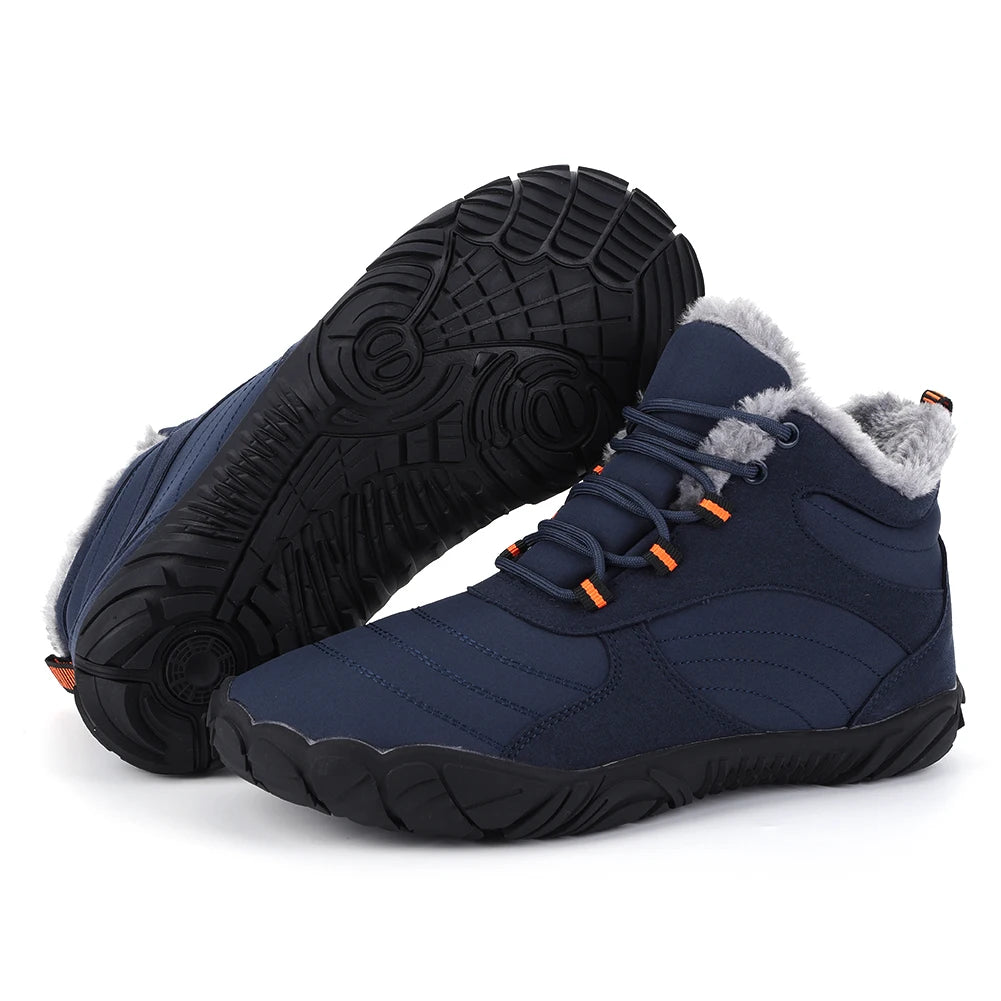 Winter Plush Boots Non Slip Outdoor Waterproof for Men Women