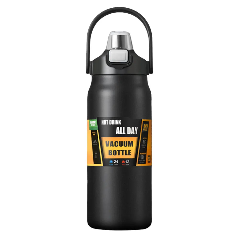 1200ml Insulated Bottle Stainless Steel Thermal Water Cup BPA Free