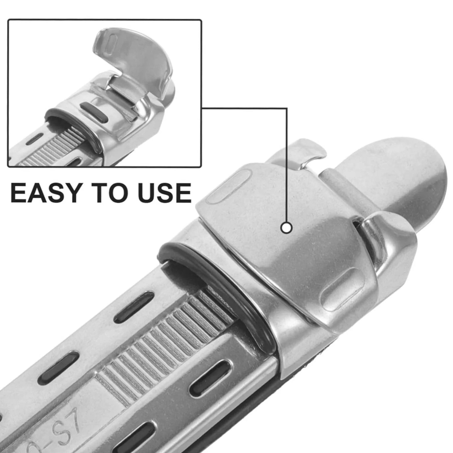 5pcs Steel Adjustable Plate Type Reel Seat Fishing Rod Building Component Rod DIY Repair Accessory