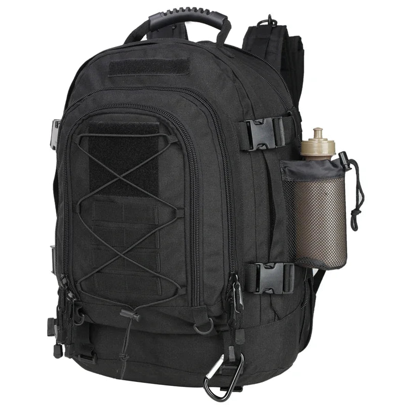 LQARMY 60L Male Travel Hiking Camping backpack Expandable Army Backpacks