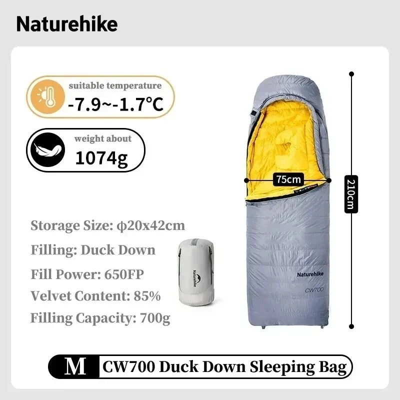 Naturehike CW700 650FP Ultralight Down Sleeping Bag
