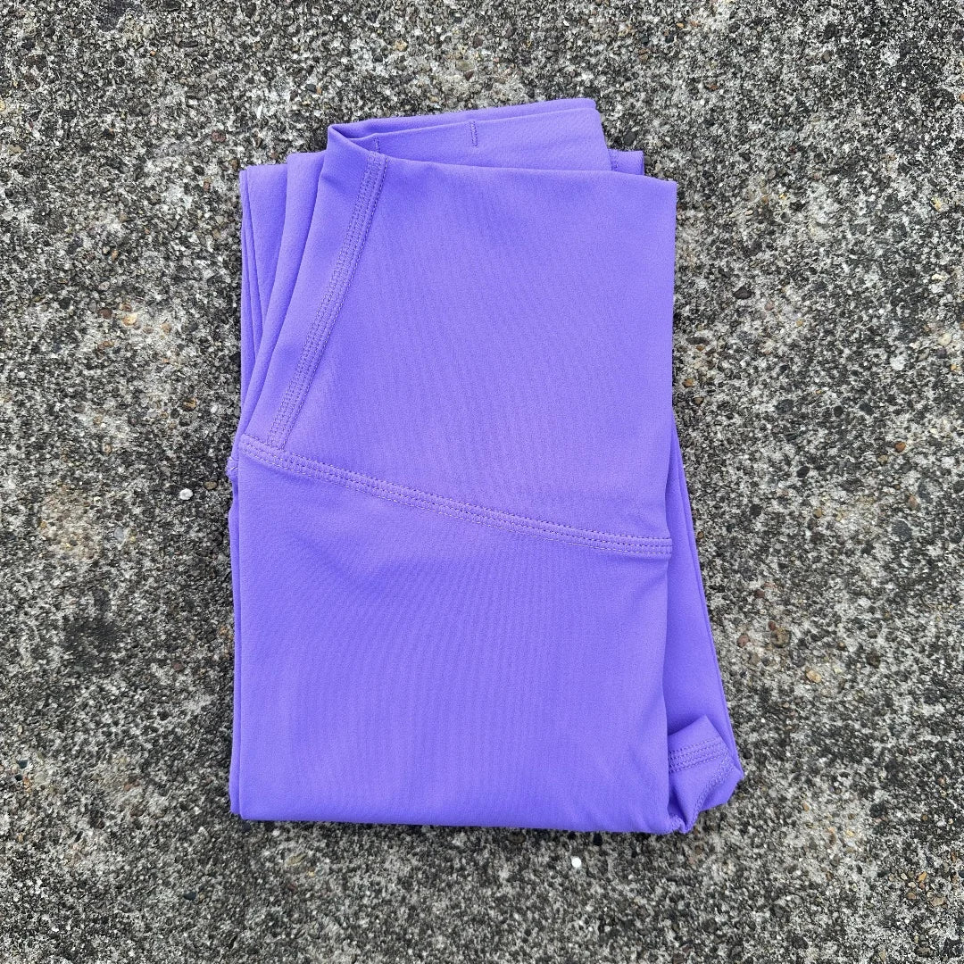 High-Waist Yoga Leggings with Back Pocket | Premium Athletic Training Pants