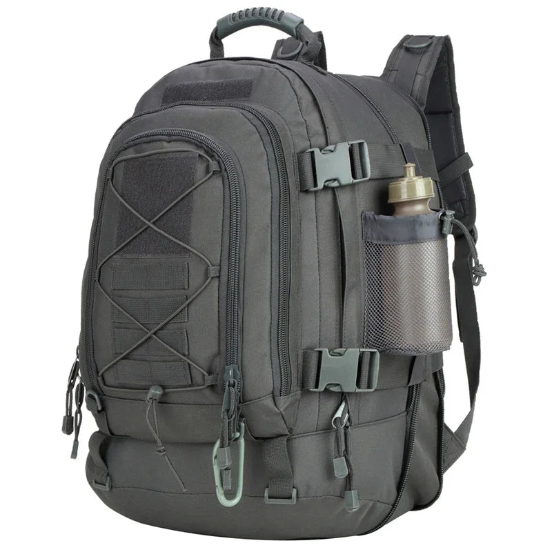 LQARMY 60L Male Travel Hiking Camping backpack Expandable Army Backpacks