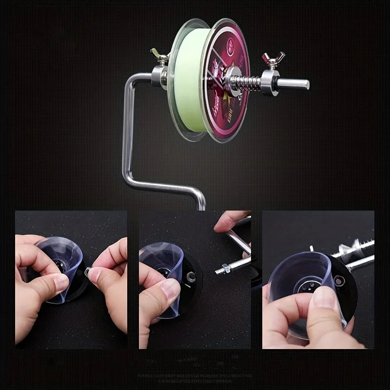 Aluminum Alloy Fishing Line Spooler & Winding Tool