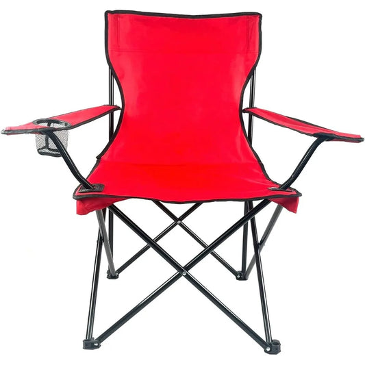 Foldable Oversized Outdoor Camping Chair for Hiking Picnic Beach Travel