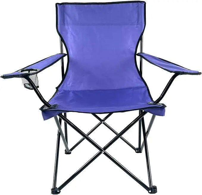 Foldable Oversized Outdoor Camping Chair for Hiking Picnic Beach Travel