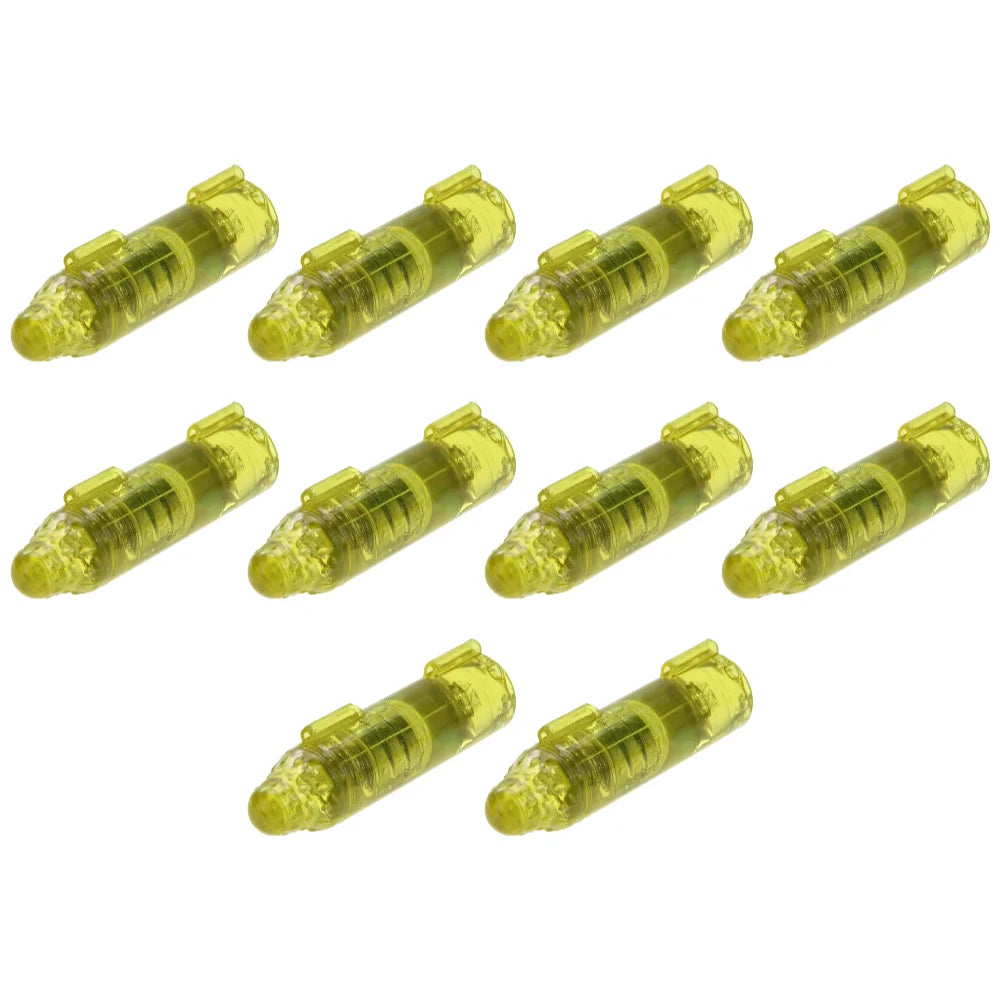 1-10PCS Underwater Mini Fish Lure LED Flashing Bait