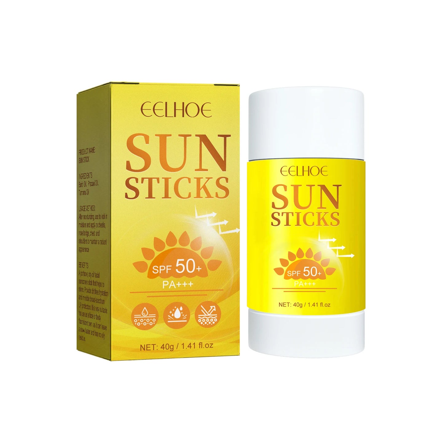 Spf50 Sunscreen for Face Facial Body Skin UV Protective Oil-Control Moisturizing Sun Block Refreshing Waterproof Sunscreen