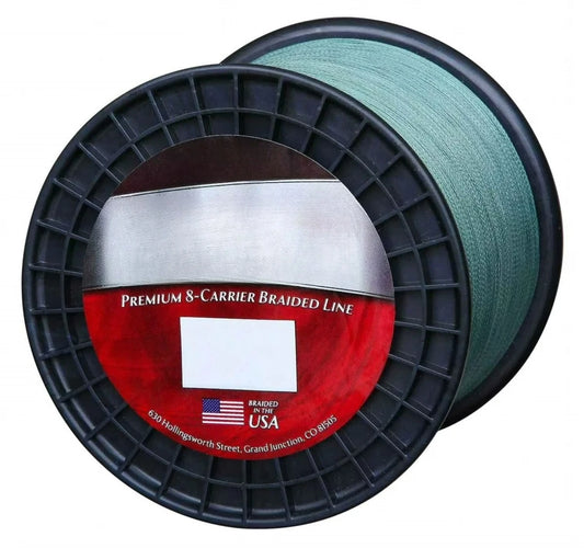 Braided Fishing Line - 125 Yards - Green - 10lb Test