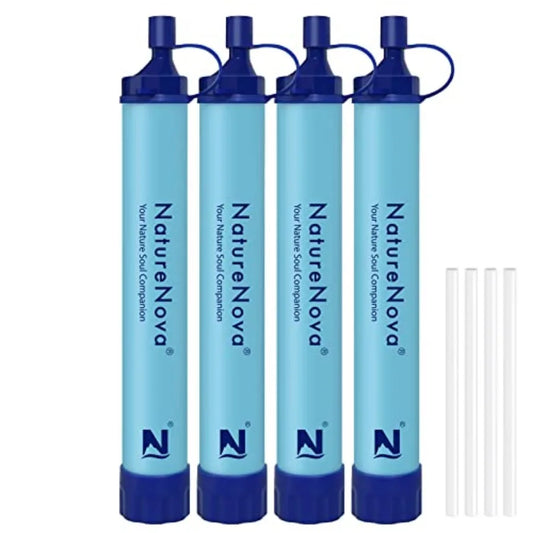 Personal Water Filter Straw Outdoor Portable Filtration Emergency Survival Gear Water Solutions