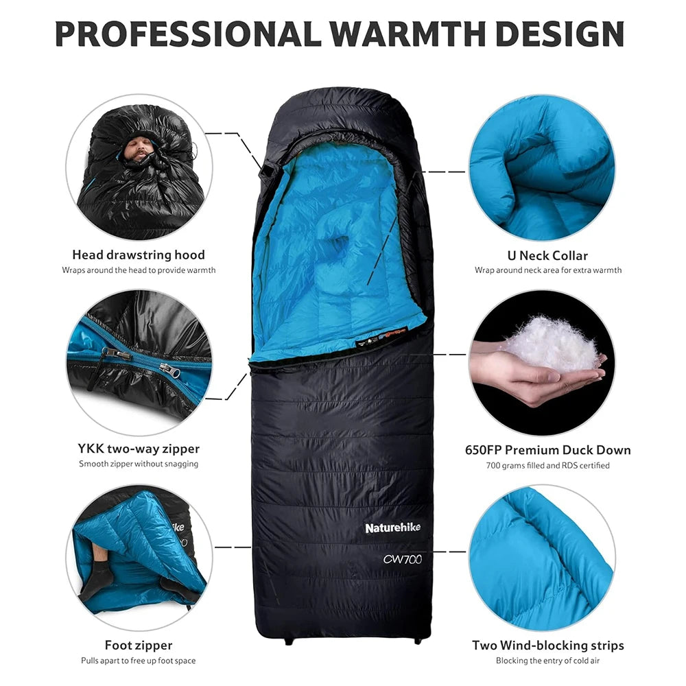 Naturehike CW700 650FP Ultralight Down Sleeping Bag