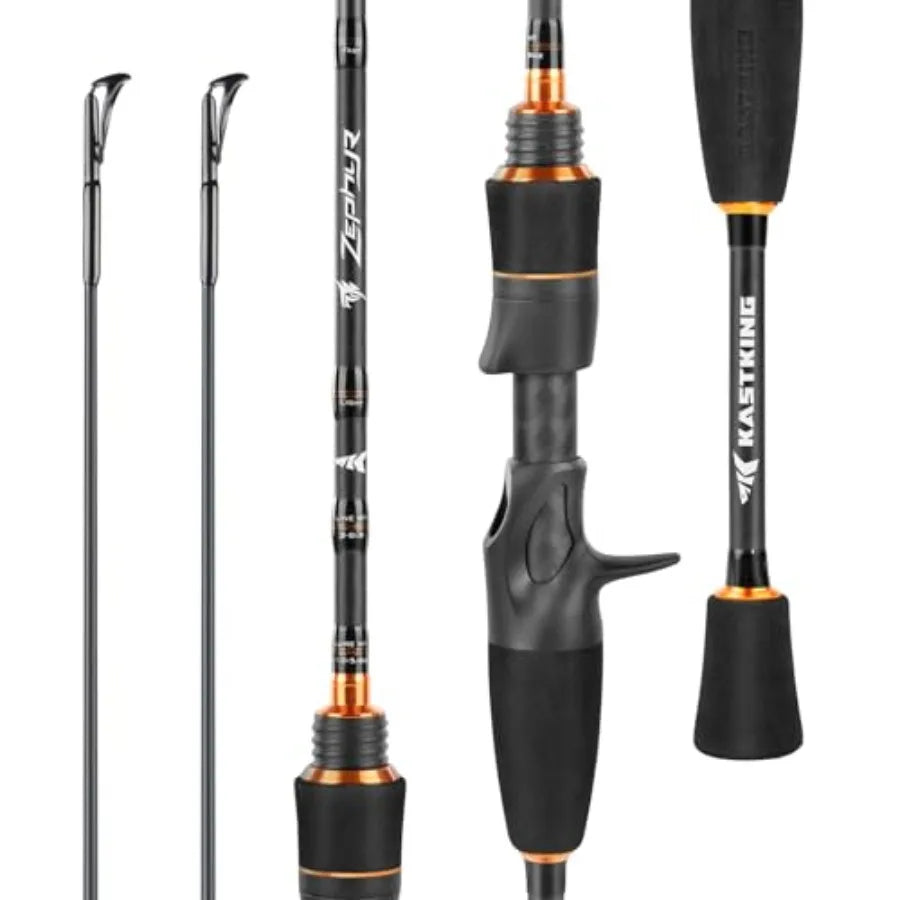 Zephyr Fishing Rods BFS casting Rods, IM6 Graphite, Extra Twin-Tip, 2pc and 3pc Travel Design