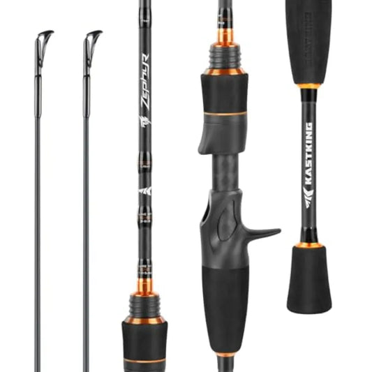 Zephyr Fishing Rods BFS casting Rods, IM6 Graphite, Extra Twin-Tip, 2pc and 3pc Travel Design