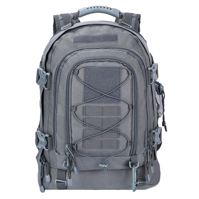 LQARMY 65L Outdoor Tactical Backpack Hiking Bag Large Capacity Camping Rucksack