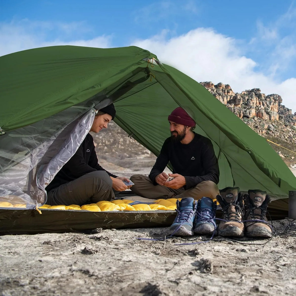 Naturehike Mongar 2-Person Ultralight Waterproof Camping Tent with Mat