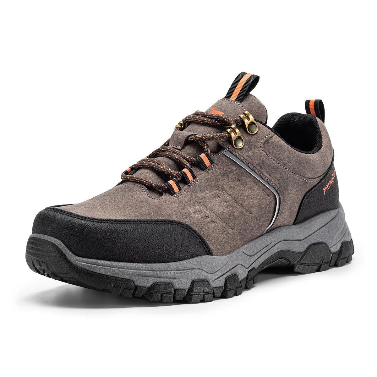 Fittington Men's Hiking Shoes Outdoor Mountaineering Cushioning Non-Slip Lightweight Strong Grip Casual Sneakers