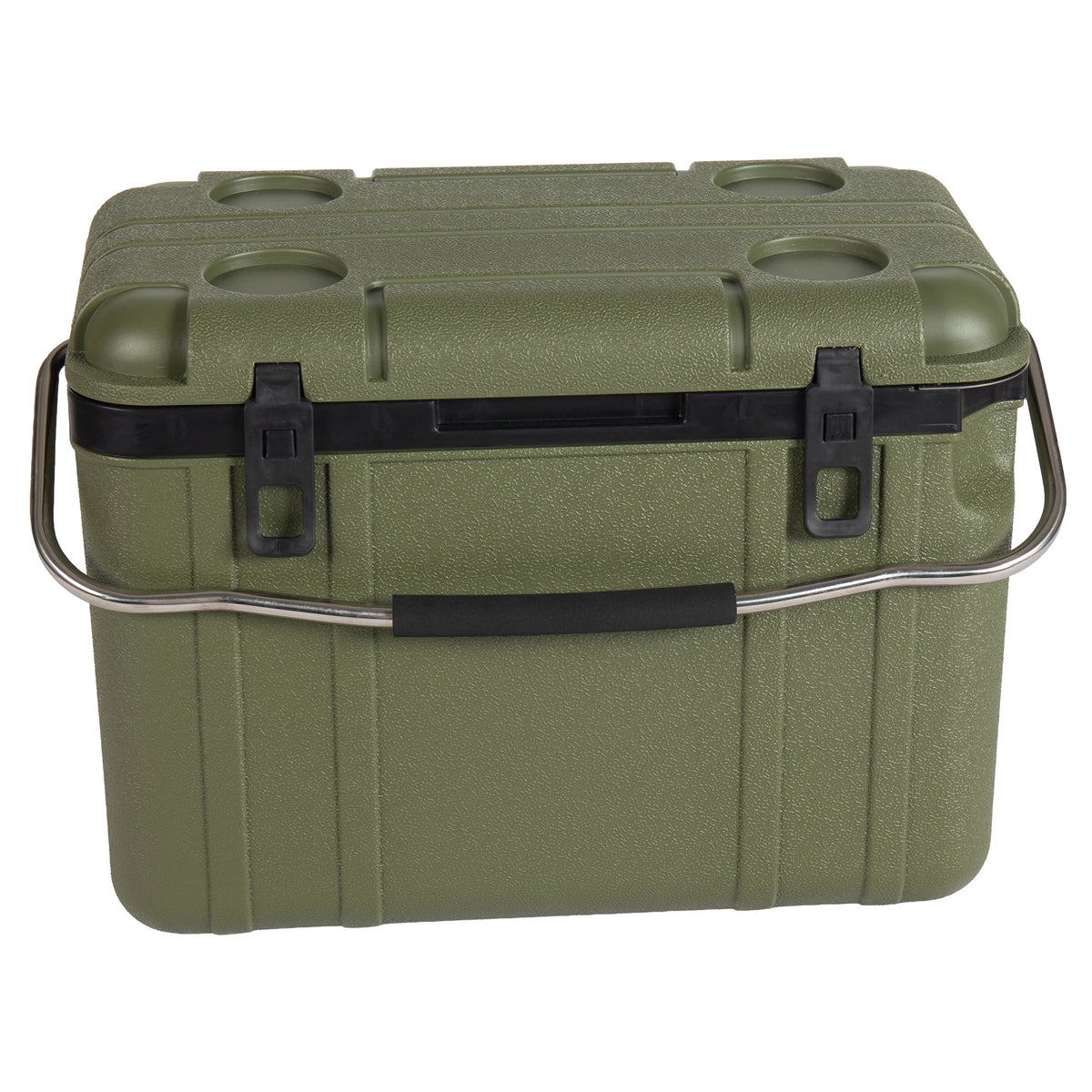 25-Quart Heavy-Duty Portable Hard-Shell Cooler Box with 5–7 Day Ice Retention
