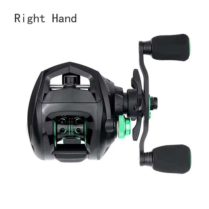 LINNHUE Best Baitcasting Reel BS2000 8.1:1 High Speed Spare Spool Reel