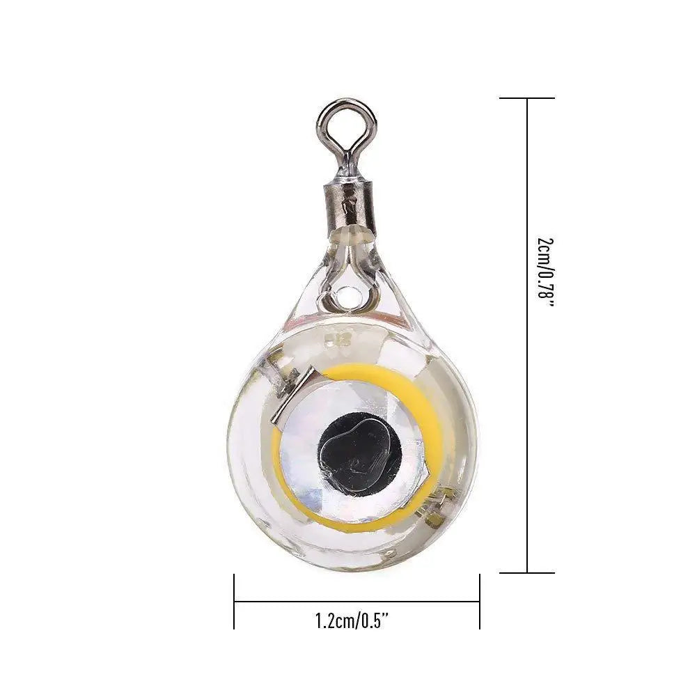 10-100Pcs Mini Fishing Lure Light LED  Eye Shape