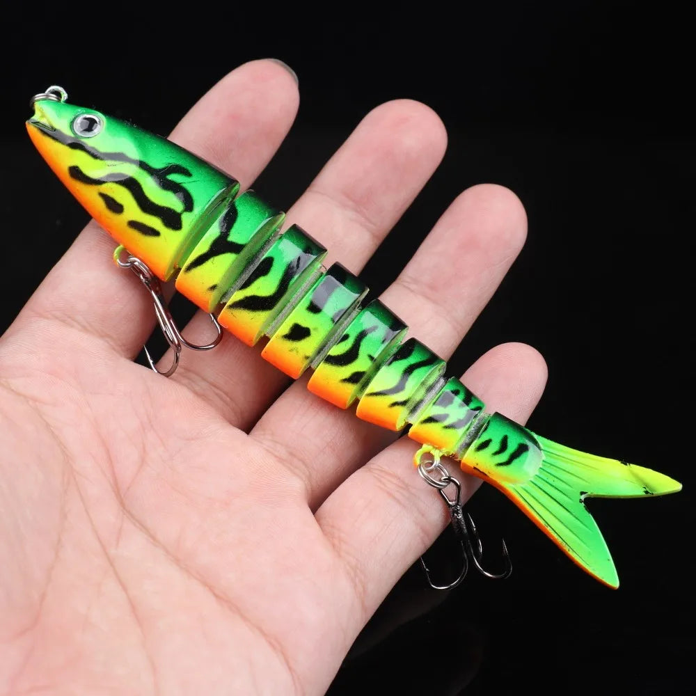 15-Pack 5.1-Inch Multi-Jointed Hard Swimbaits (0.67 oz)