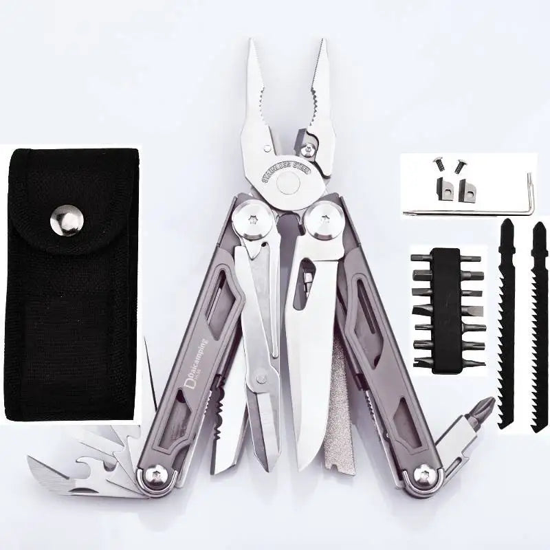 Daicamping DL30 Multitools Clamp Folding Knives Scissor Cutters  Survival Gear