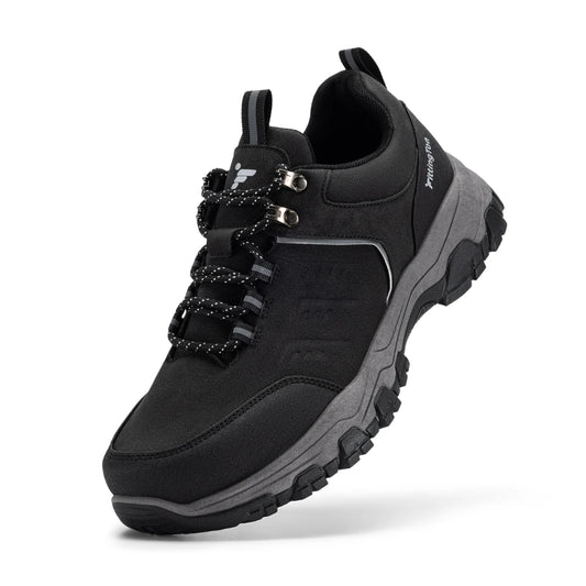 Fittington Men's Hiking Shoes Outdoor Mountaineering Cushioning Non-Slip Lightweight Strong Grip Casual Sneakers
