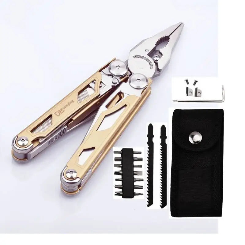 Daicamping DL30 Multitools Clamp Folding Knives Scissor Cutters  Survival Gear