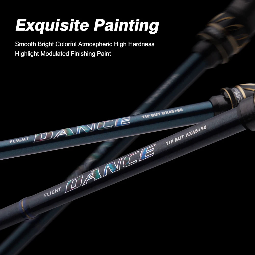 PURELURE Flight Dance Carbon Fiber Fishing Rod (Spinning & Casting)