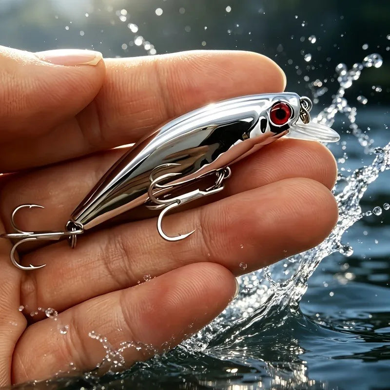 20-Piece Sinking Minnow Crankbaits (2.1" / 0.23 oz) for Bass Fishing