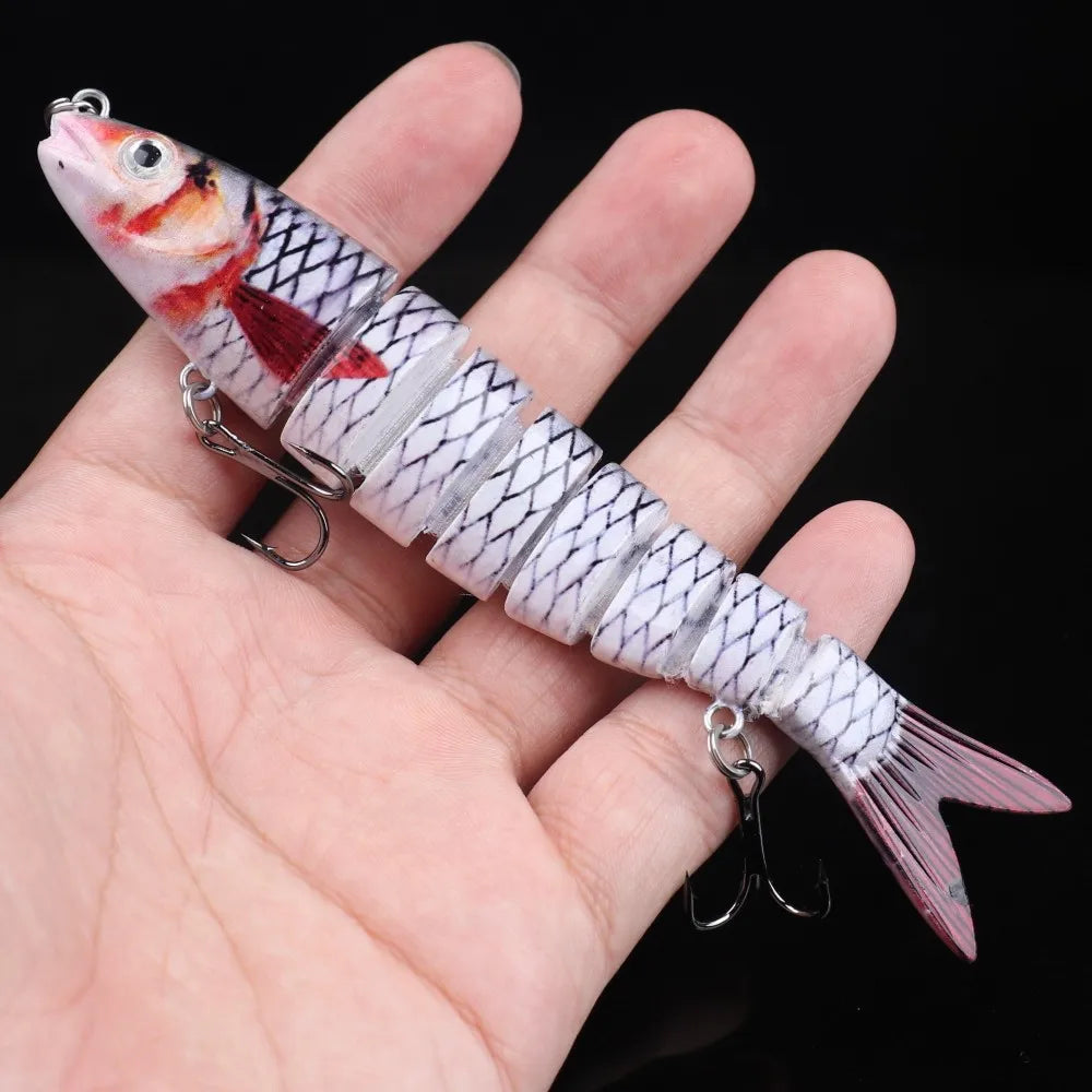 15-Pack 5.1-Inch Multi-Jointed Hard Swimbaits (0.67 oz)