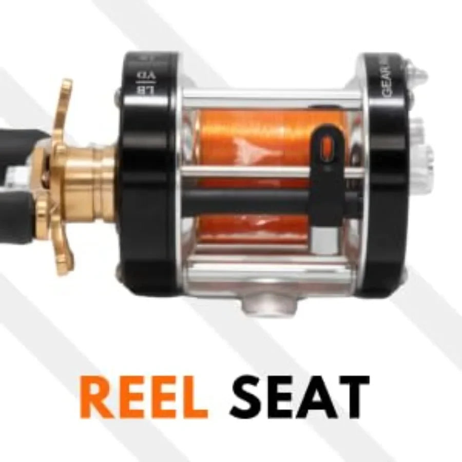 Fishing For Fun Baitcasting Reel Pre-Spooled with Line