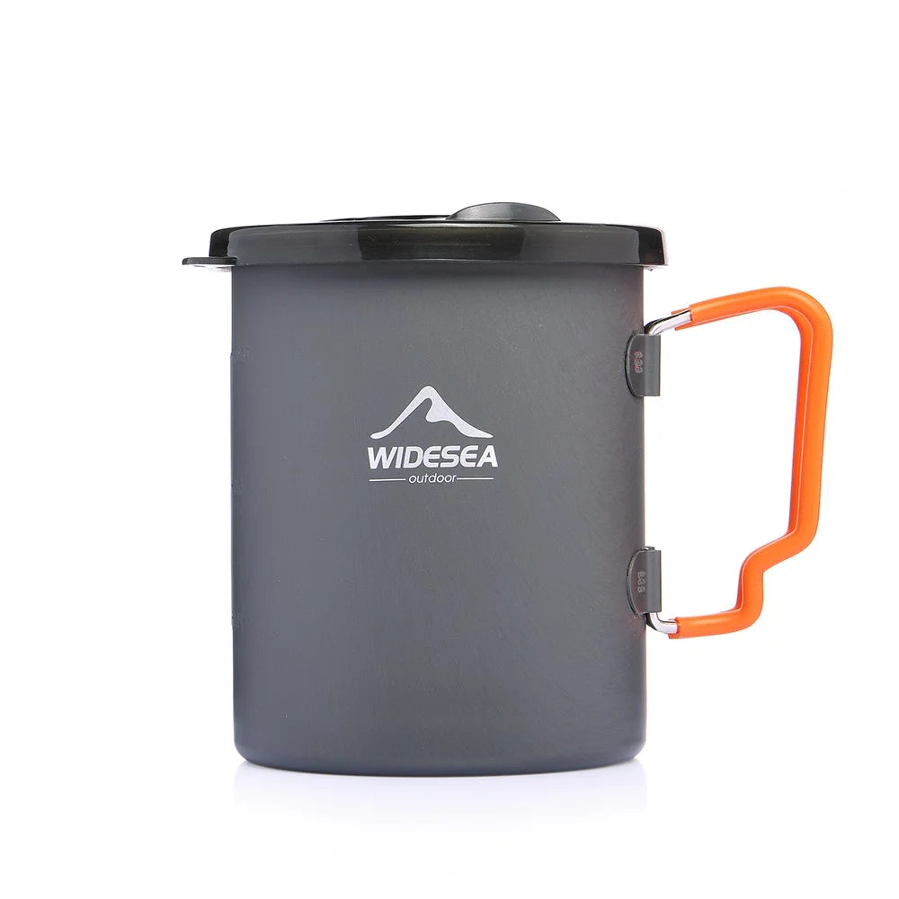 Portable French Press Camping Coffee Pot & Mug Set