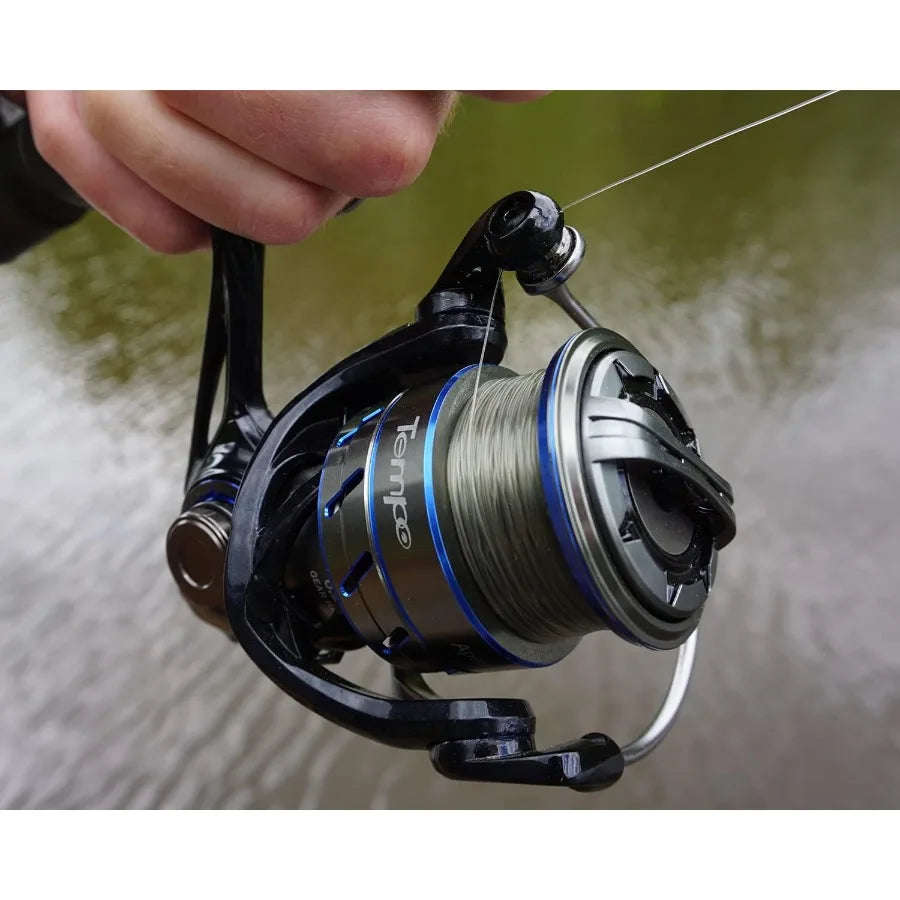 Ultralight Magnesium Body Spinning Reel for Bass Trout Catfish Fishing 10+1 BB Carbon Fiber Max Drag 39 LBs Smooth Operation wi