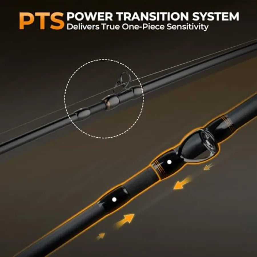 Zephyr Fishing Rods BFS casting Rods, IM6 Graphite, Extra Twin-Tip, 2pc and 3pc Travel Design
