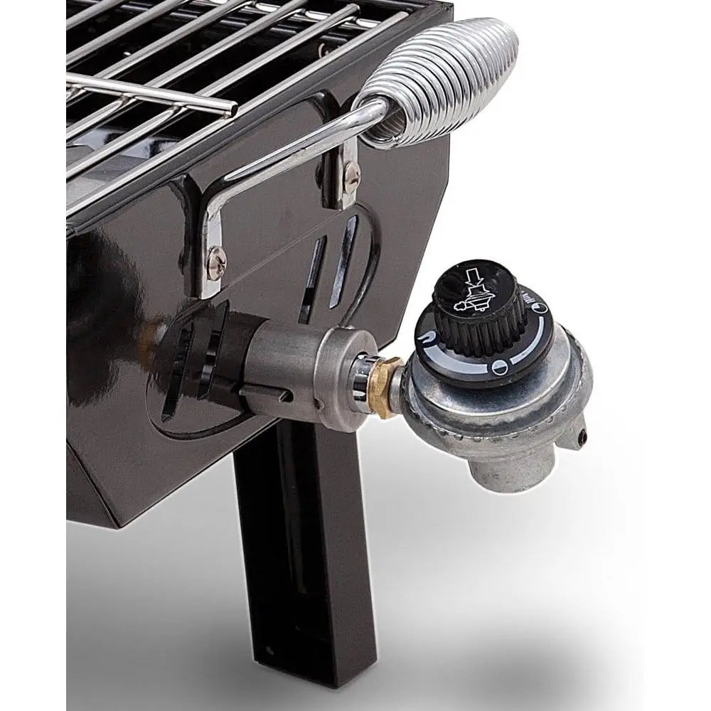 1-Burner Portable Gas Grill, Stainless Steel