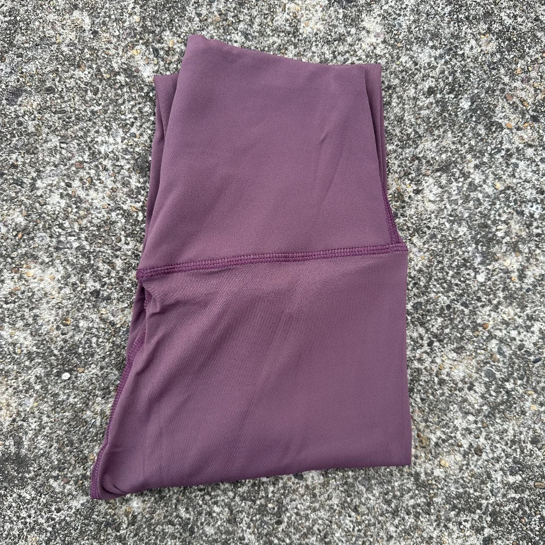 High-Waist Yoga Leggings with Back Pocket | Premium Athletic Training Pants